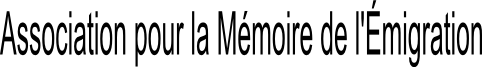 Association pour la Mémoire de l'Émigration
